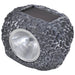 Outdoor Reflector LED cu energie solară, formă de piatră, 12 buc. - WALTI WALTI