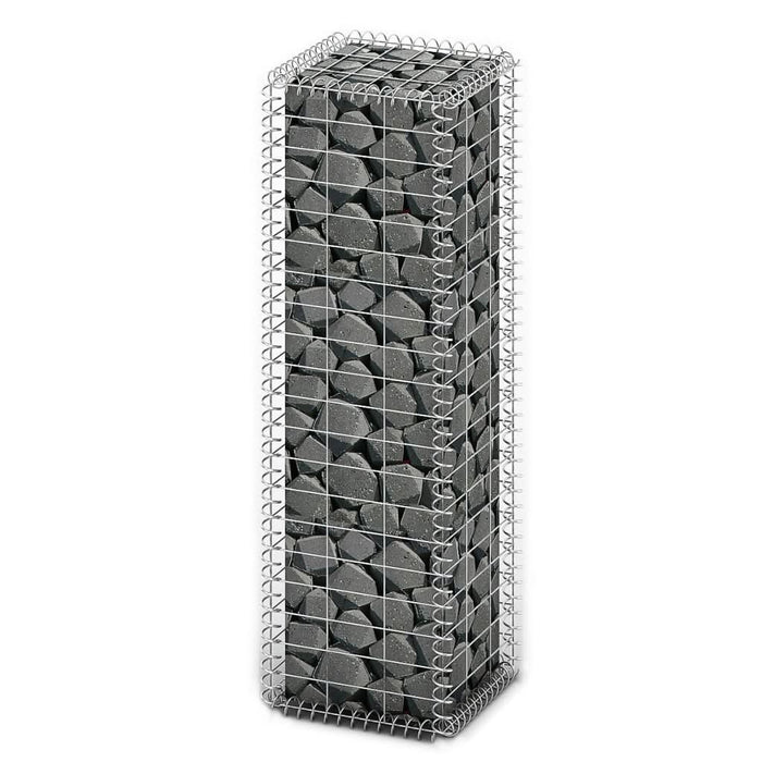 Coș gabion cu capace, sârmă galvanizată, 100 x 30 x 30 cm - WALTI WALTI