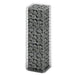 Coș gabion cu capace, sârmă galvanizată, 100 x 30 x 30 cm - WALTI WALTI