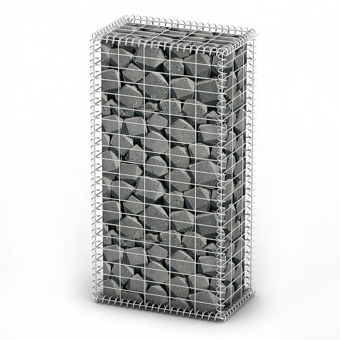 Coș gabion cu capace, sârmă galvanizată, 100 x 50 x 30 cm - WALTI WALTI