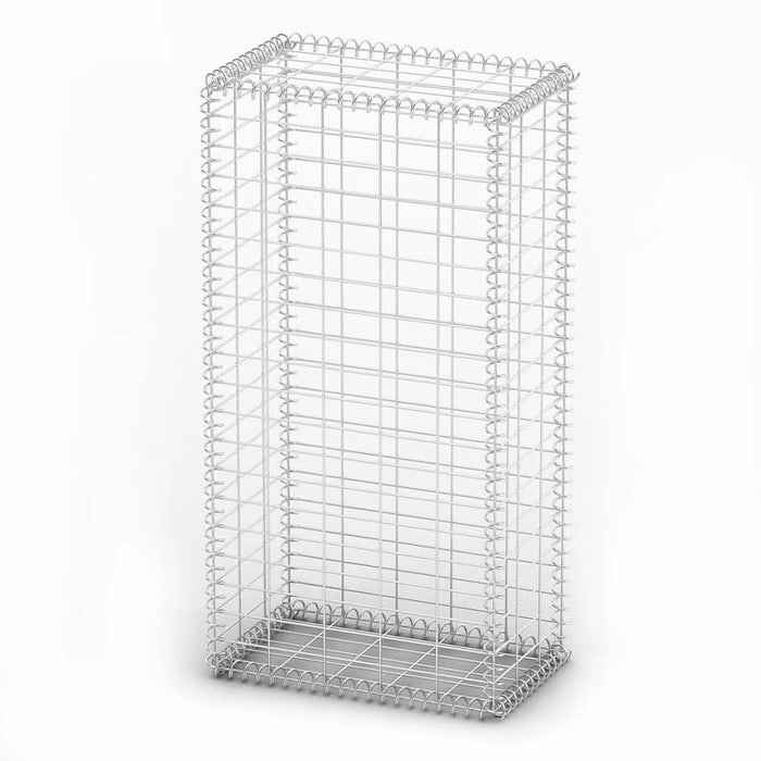 Coș gabion cu capace, sârmă galvanizată, 100 x 50 x 30 cm - WALTI WALTI