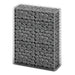 Coș gabion cu capace, sârmă galvanizată, 100 x 80 x 30 cm - WALTI WALTI