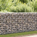 Coș gabion cu capace, sârmă galvanizată, 100 x 80 x 30 cm - WALTI WALTI