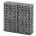Coș gabion cu capace, sârmă galvanizată, 100 x 100 x 30 cm - WALTI WALTI