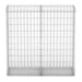 Coș gabion cu capace, sârmă galvanizată, 100 x 100 x 30 cm - WALTI WALTI