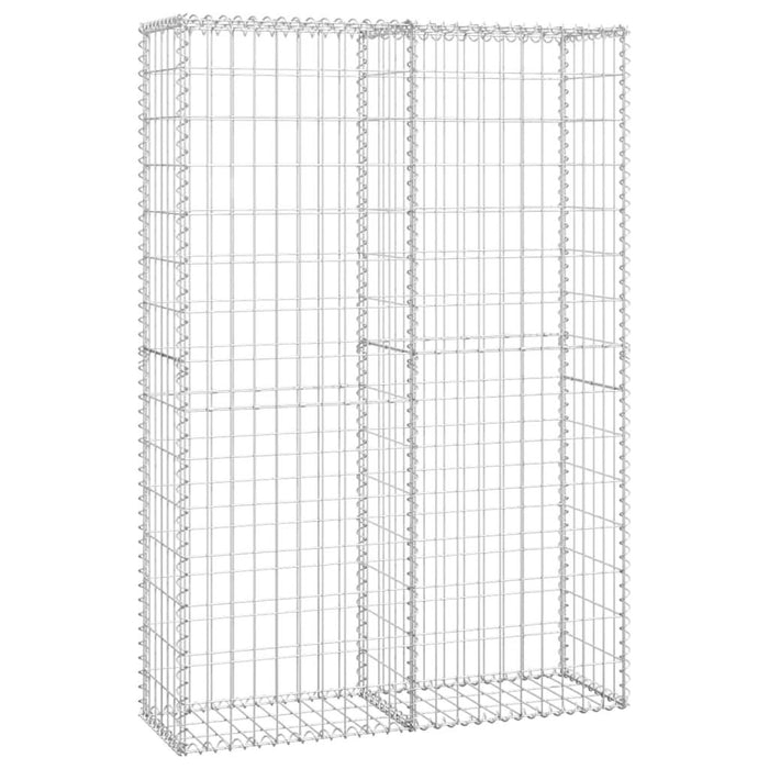 Coș gabion cu capace, sârmă galvanizată, 150 x 100 x 30 cm - WALTI WALTI