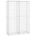 Coș gabion cu capace, sârmă galvanizată, 150 x 100 x 30 cm - WALTI WALTI