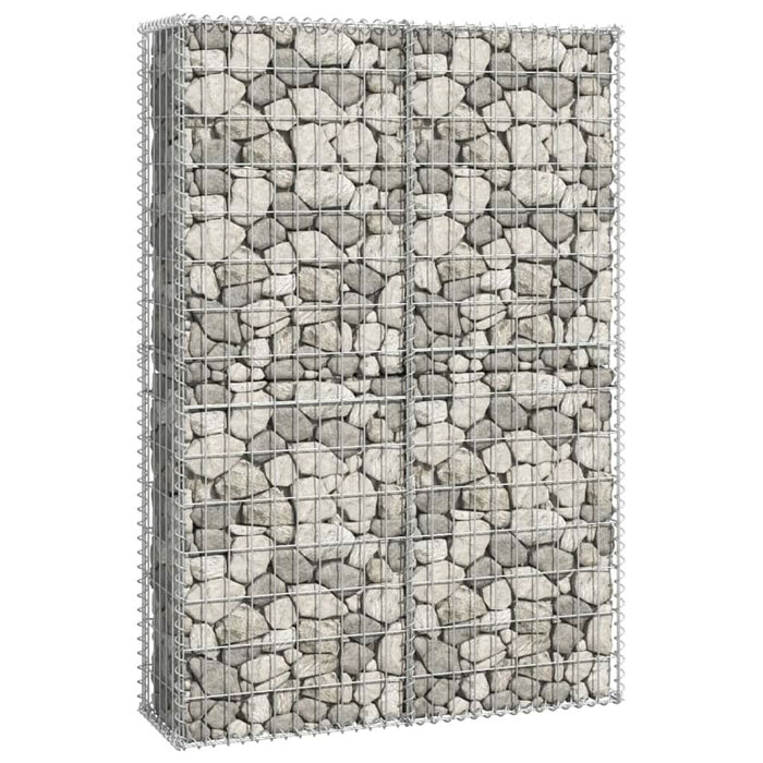 Coș gabion cu capace, sârmă galvanizată, 150 x 100 x 30 cm - WALTI WALTI