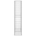 Coș gabion cu capace, sârmă galvanizată, 150 x 100 x 30 cm - WALTI WALTI