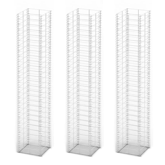 Set gabioane, 3 buc, sârmă galvanizată, 25 x 25 x 150 cm - WALTI WALTI