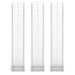 Set gabioane, 3 buc, sârmă galvanizată, 25 x 25 x 150 cm - WALTI WALTI