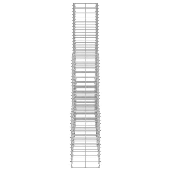 Set gabioane, 6 buc., sârmă galvanizată - WALTI WALTI