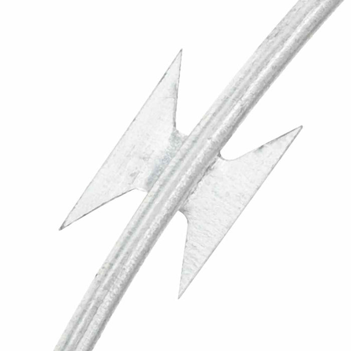 Sârmă cu lame, rolă sârmă elicoidală, 100 m, oțel galvanizat - WALTI WALTI
