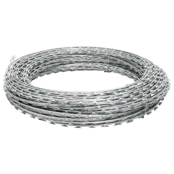 Sârmă cu lame, rolă sârmă elicoidală, 60 m, oțel galvanizat - WALTI WALTI