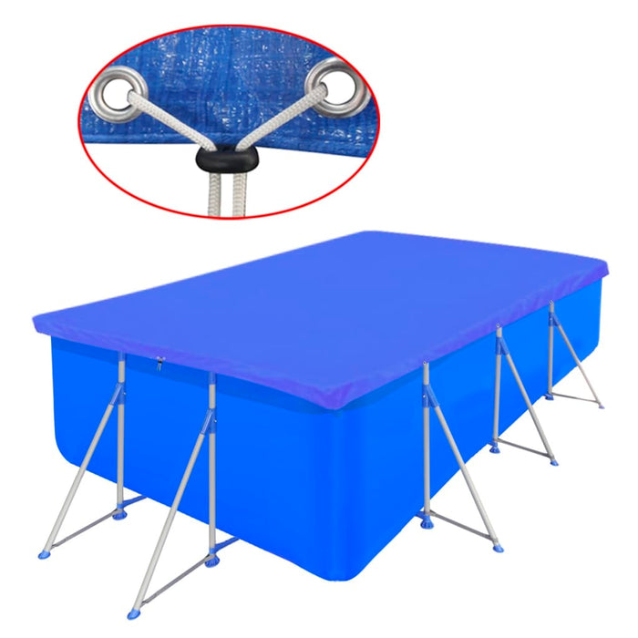 Prelată pentru piscină, 540x270 cm, PE, dreptunghiular, 90 g/mp - WALTI WALTI
