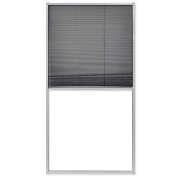 Fereastră cu ecran de insecte plisat, 80 x 160 cm - WALTI WALTI