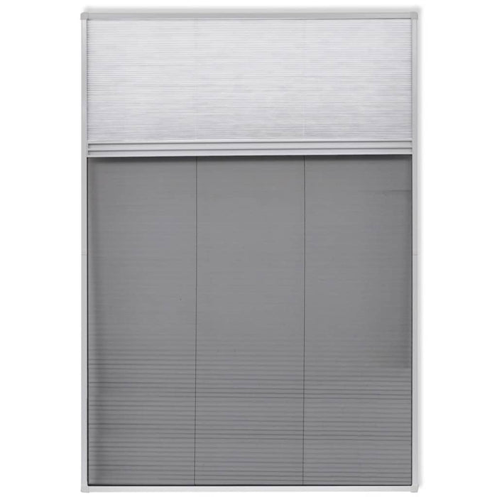 Plasă fereastră plisse pentru insecte, cu umbrar, 160x80 cm - WALTI WALTI