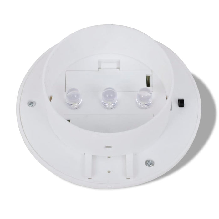 Lampă solară pentru exterior 6 pcs Lumină pentru gard Albă - WALTI WALTI