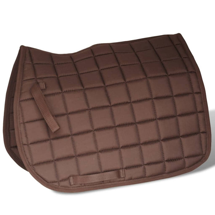 Set echitație cu șa 40,6 cm din piele naturală Maro - WALTI WALTI