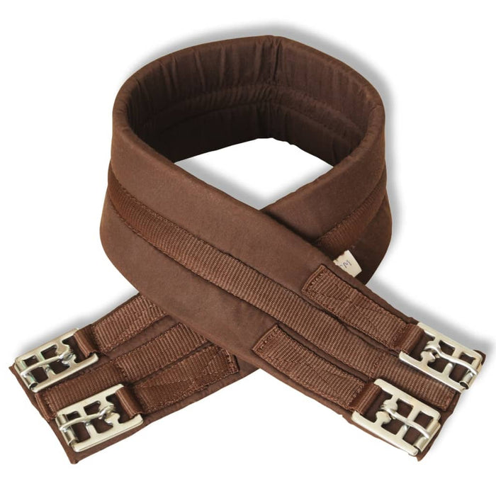 Set echitație cu șa 40,6 cm din piele naturală Maro - WALTI WALTI
