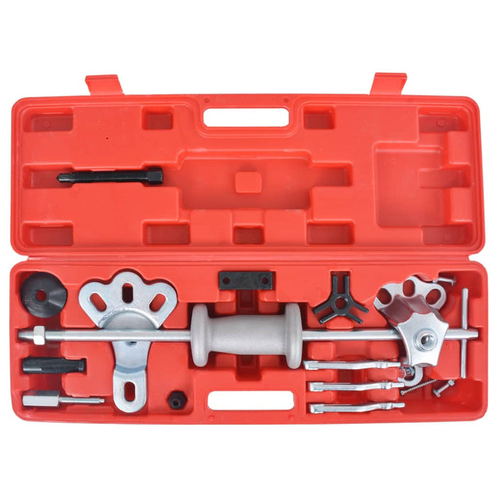 Set extractor cu ciocan culisant, 9 poziții, 17 piese - WALTI WALTI