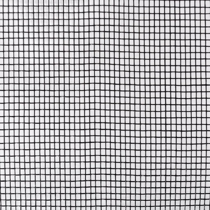 Plasă de sârmă, negru, 100 x 1000 cm, fibră de sticlă - WALTI WALTI