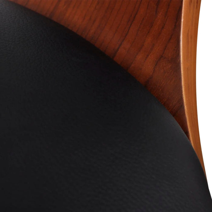 Scaune de bar, 2 buc., piele ecologică - WALTI WALTI