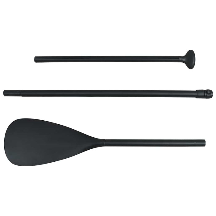 Set placă stand up paddle SUP surf gonflabilă, albastru și alb WALTI