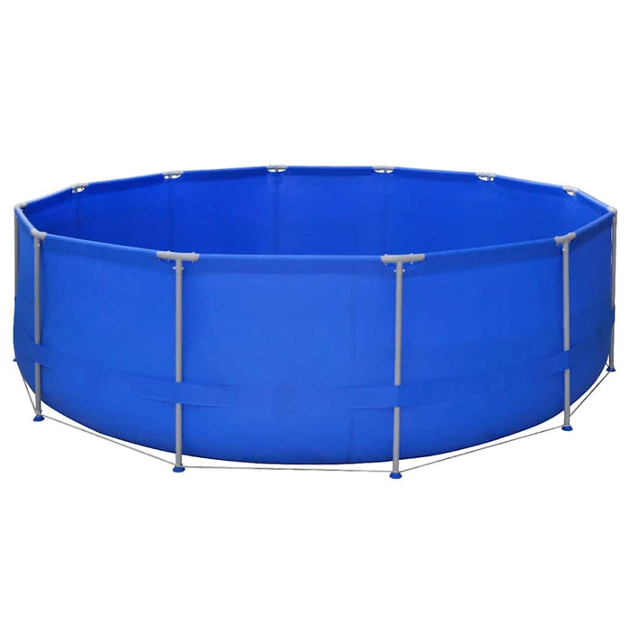 Piscină rotundă 457 cm, scară și pompă de filtrare, 800 gal/h WALTI