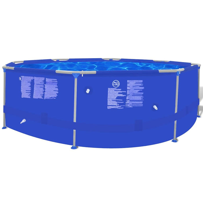 Piscină rotundă 300 cm, cu pompă de filtrare, 300 gal/h WALTI