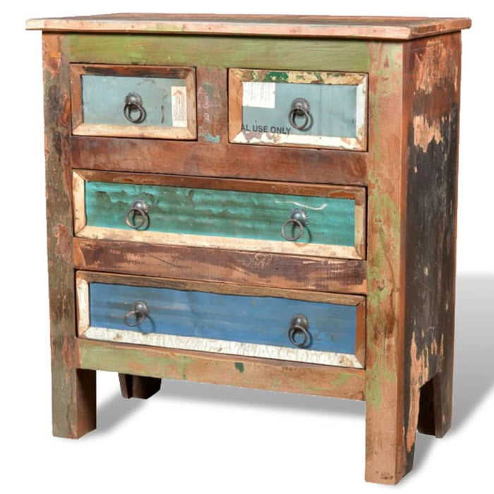 Dulap din lemn masiv reciclat cu 4 setare - WALTI WALTI