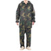 Costum de ploaie, 2 piese, imprimeu camuflaj, cu glugă, L - WALTI WALTI