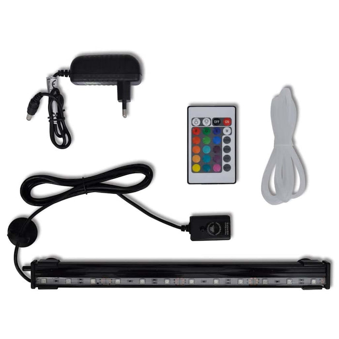 Lampă LED submersibilă de acvariu cu bule, 32 cm, RGB - WALTI WALTI