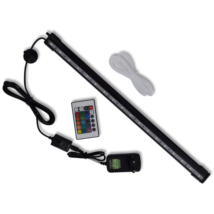 Lampă cu LED pentru acvariu cu bule RGB 48 cm - WALTI WALTI