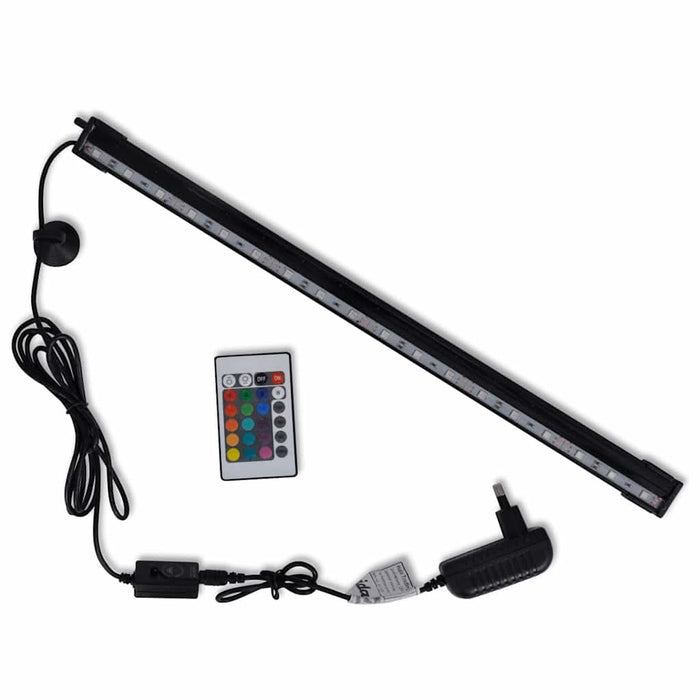 Lampă cu LED pentru acvariu cu bule RGB 48 cm - WALTI WALTI