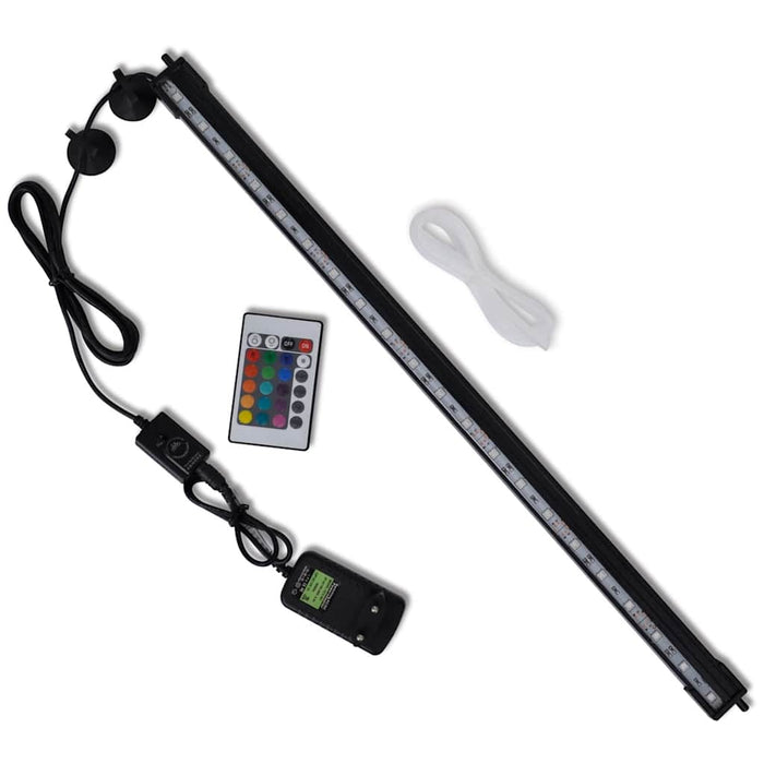 Lampă cu LED pentru acvariu cu bule RGB 56,5 cm - WALTI WALTI