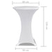 Husă de masă cu picior Ø60 cm, 2 buc., alb, elastic - WALTI WALTI