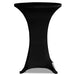 Husă de masă cu picior Ø70 cm, 2 buc., negru, elastic - WALTI WALTI