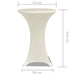 Husă de masă cu picior Ø70 cm, 2 buc., crem, elastic - WALTI WALTI
