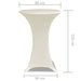 Husă de masă cu picior Ø80 cm, 2 buc., crem, elastic - WALTI WALTI