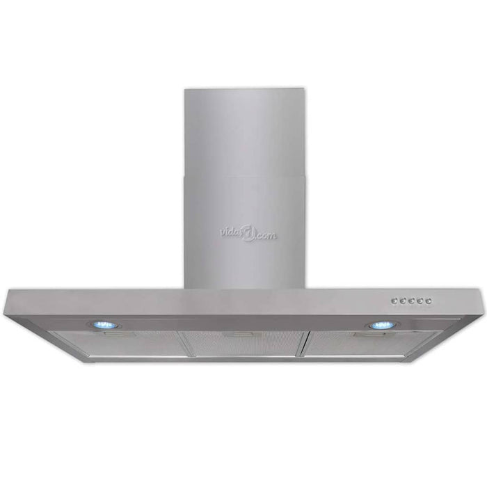 Hotă de bucătărie, 900 mm, oțel inoxidabil, plat - WALTI WALTI