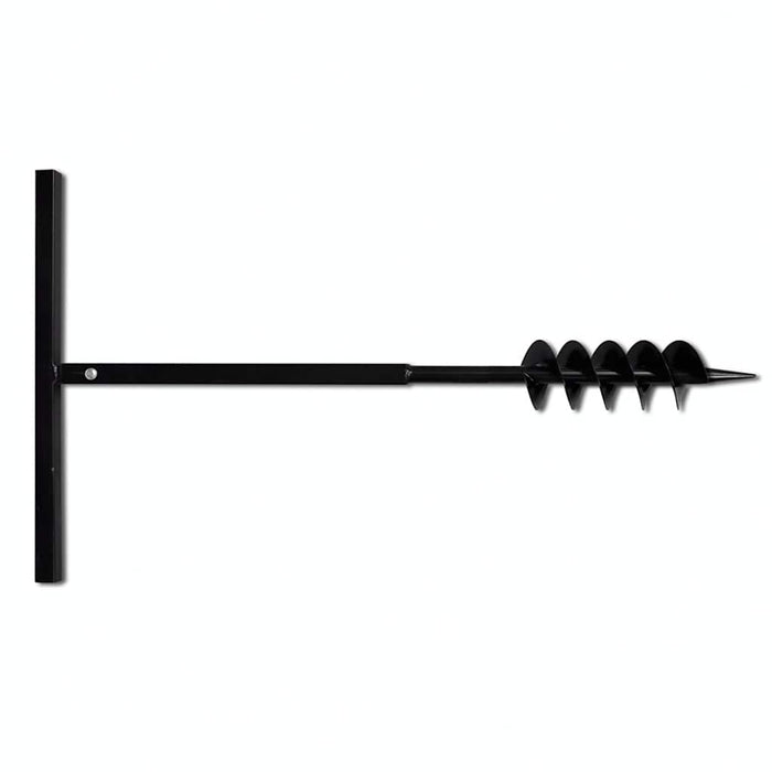 Burghiu de sol cu mâner 100 mm cu tub prelungitor 9 m, oțel - WALTI WALTI