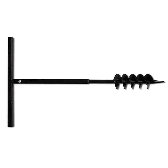 Burghiu de sol cu mâner 100 mm cu tub prelungitor 13 m, oțel - WALTI WALTI