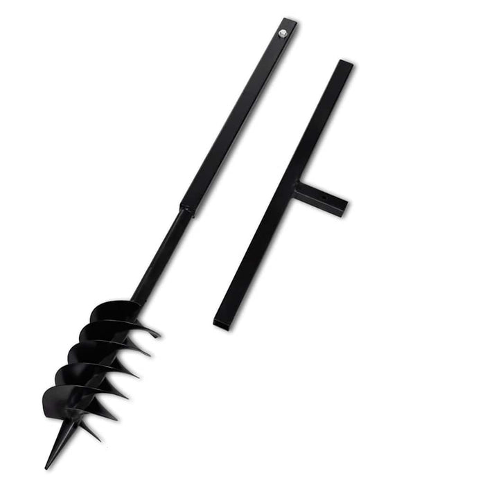 Burghiu de sol cu mâner 120 mm cu tub prelungitor 5 m oțel - WALTI WALTI