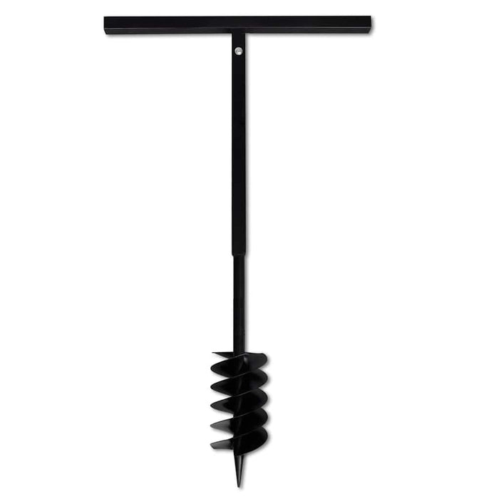 Burghiu de sol cu mâner 120 mm cu tub prelungitor 13 m, oțel - WALTI WALTI