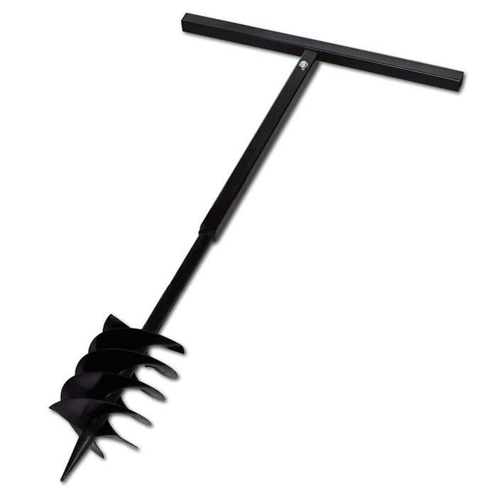 Burghiu de sol cu mâner 180 mm cu tub prelungitor 9 m, oțel - WALTI WALTI