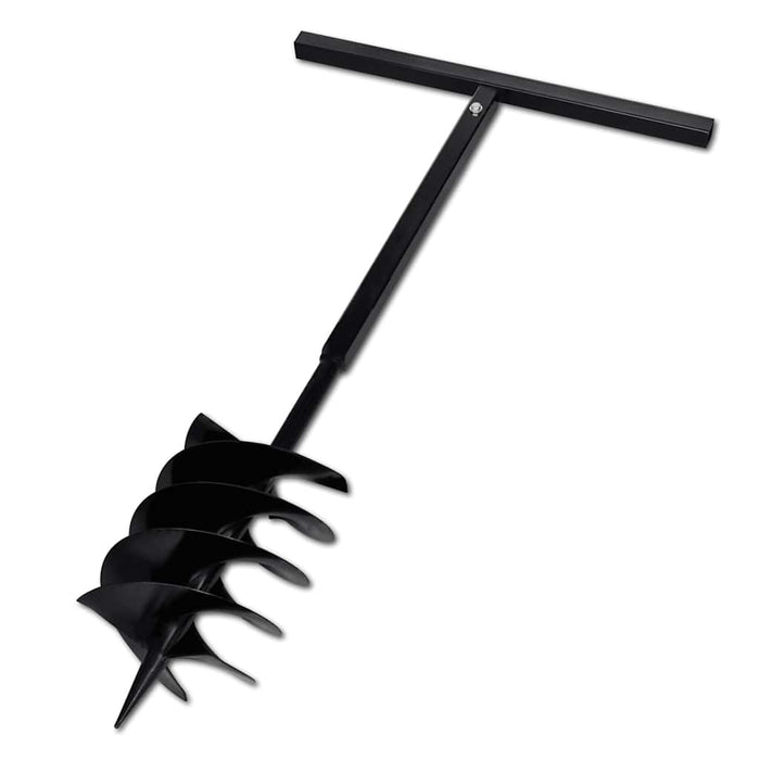 Burghiu de sol cu mâner 200 mm cu tub prelungitor 9 m, oțel - WALTI WALTI