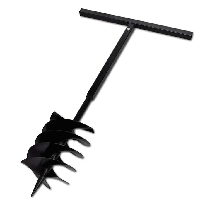 Burghiu de sol cu mâner 200 mm cu tub prelungitor 13 m, oțel - WALTI WALTI