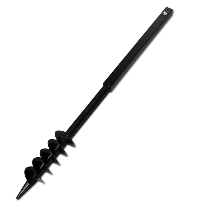 Burghiu de sol cu mâner 80 mm cu tub prelungitor 5 m, oțel - WALTI WALTI
