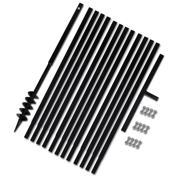 Burghiu de sol cu mâner 80 mm cu tub prelungitor 13 m, oțel - WALTI WALTI